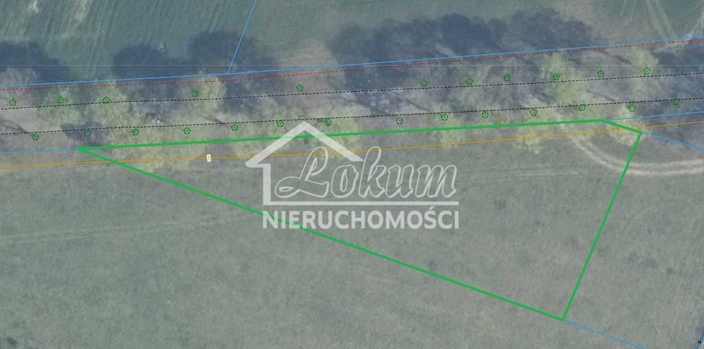 Działka budowlana 2495&nbsp;m², Dusin - zdjęcie 1