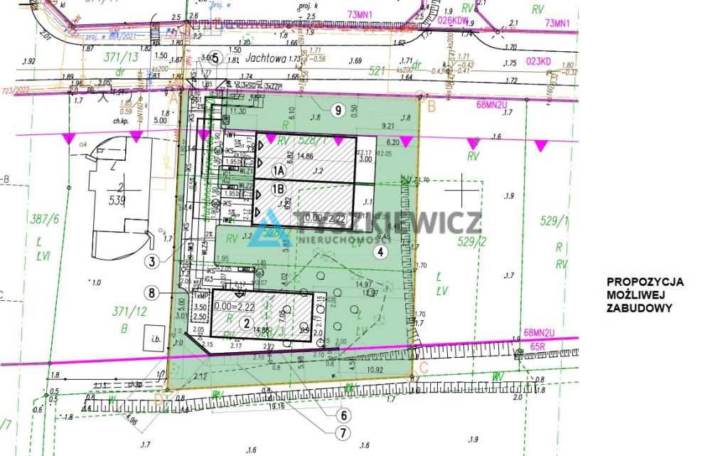 Działka pod bliźniaka i dom wolnostojący. - zdjęcie 8
