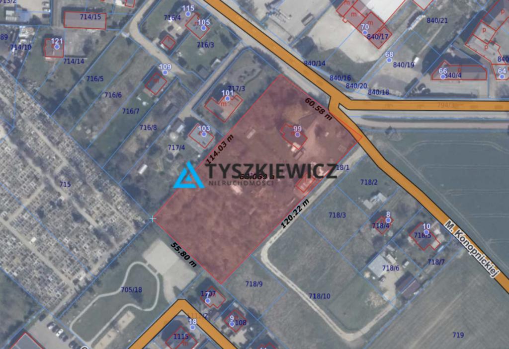 Działka usługowo mieszkaniowa Chwaszczyno - zdjęcie 1