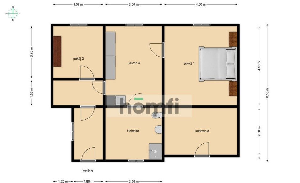 Dom 80&nbsp;m², Kępie - zdjęcie 15