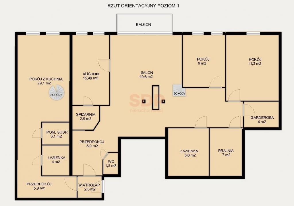 Mieszkanie 180 m², Wrocław, Śródmieście, Smoluchowskiego Mariana - zdjęcie 19