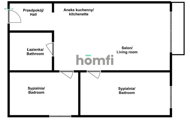 Mieszkanie 44,5 m², Bolszewo, Słoneczna - zdjęcie 19