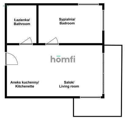 Mieszkanie 35,7 m², Bolszewo, Słoneczna - zdjęcie 19