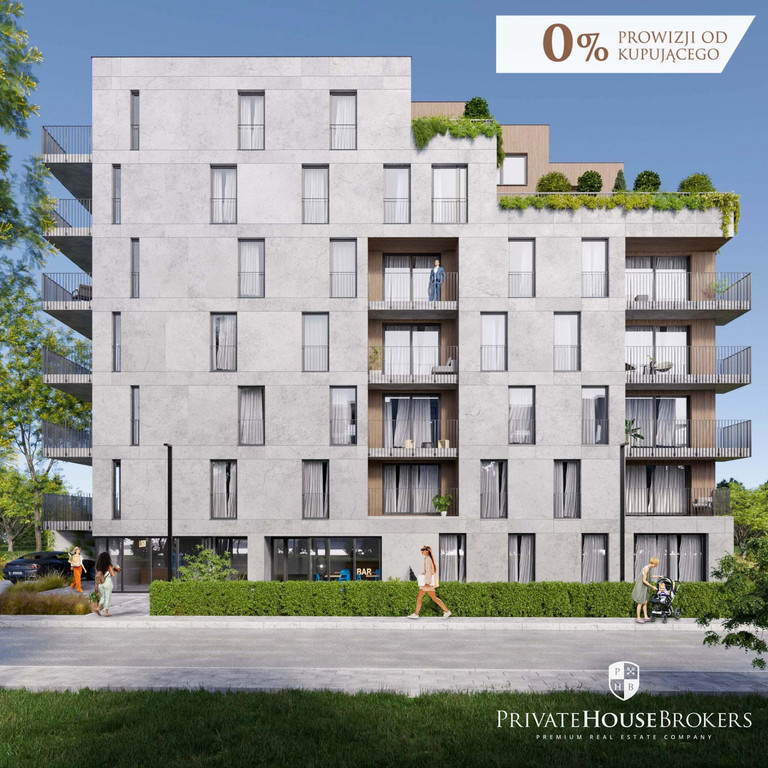 Mieszkanie 67,57 m², Kraków, Bronowice, Eljasza Walerego Radzikowskiego - zdjęcie 1