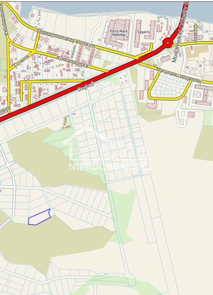 Działka budowlana 3246&nbsp;m², Dziwnów - zdjęcie 2
