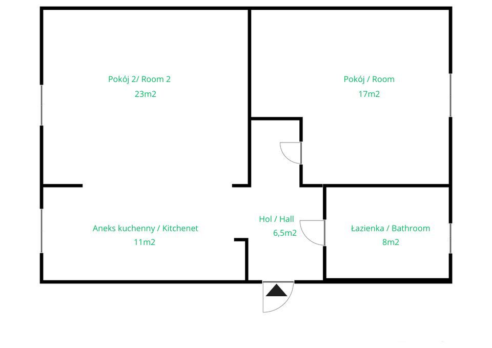 Mieszkanie 64,5&nbsp;m², Gdańsk, Orunia, Grabowa - zdjęcie 15