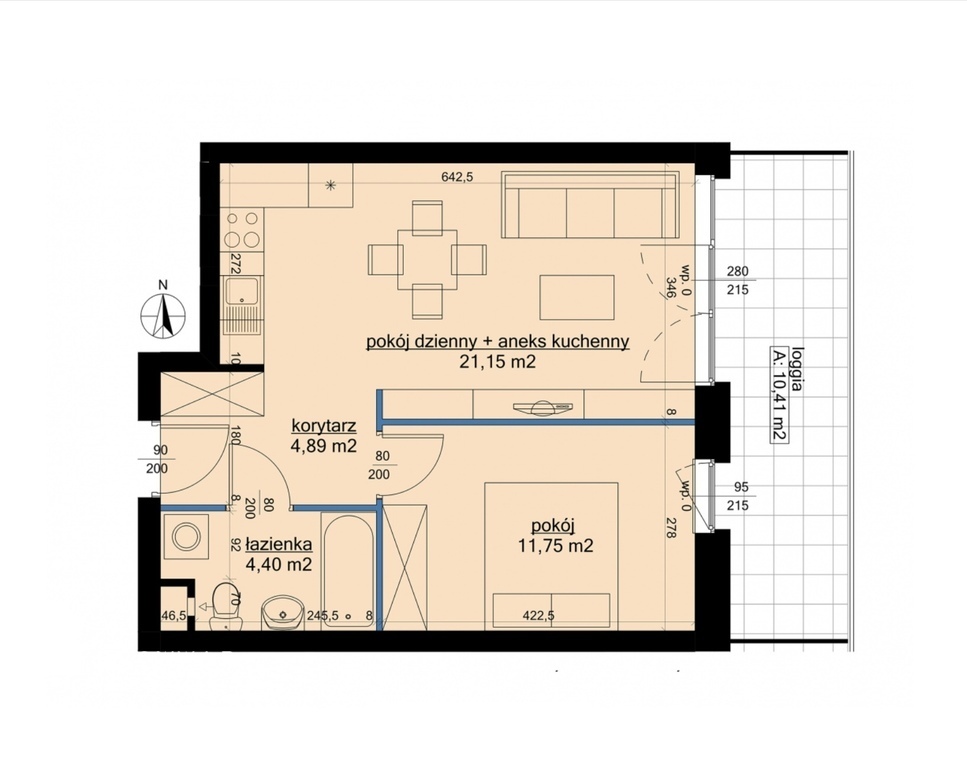 Mieszkanie 53,97 m², Poznań, Hawelańska - zdjęcie 10