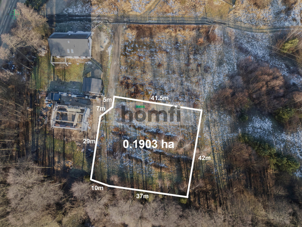 Działka budowlana 1903&nbsp;m², Styków - zdjęcie 2