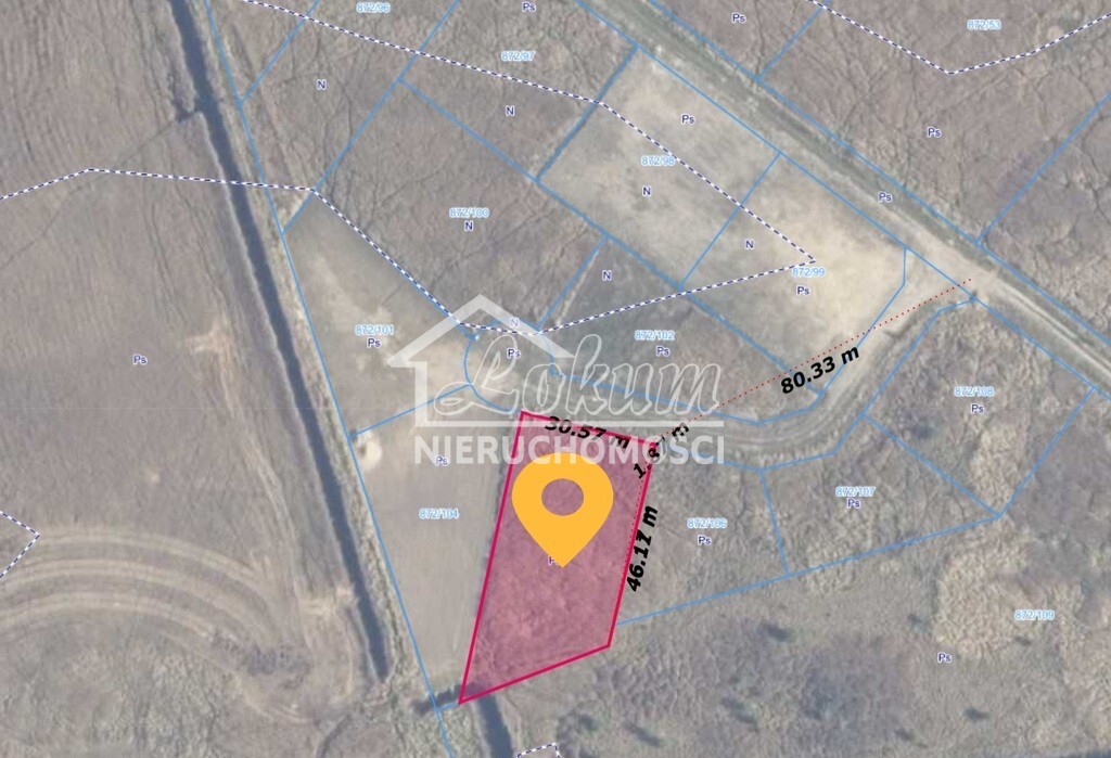 Działka budowlana 1709&nbsp;m², Międzywodzie - zdjęcie 3