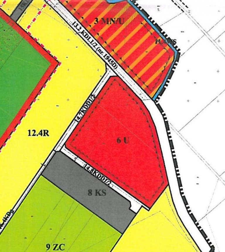 Działka inwestycyjna 6026 m², Święta Katarzyna - zdjęcie 2