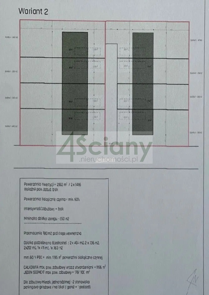Działka budowlana 2991&nbsp;m², Siestrzeń - zdjęcie 4