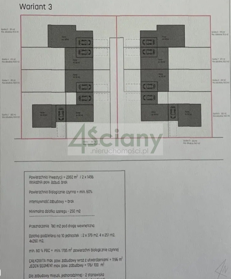 Działka budowlana 2991&nbsp;m², Siestrzeń - zdjęcie 5