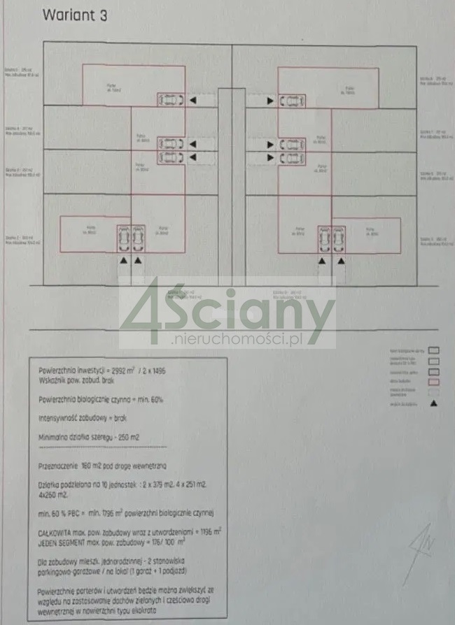 Działka budowlana 2991&nbsp;m², Siestrzeń - zdjęcie 6