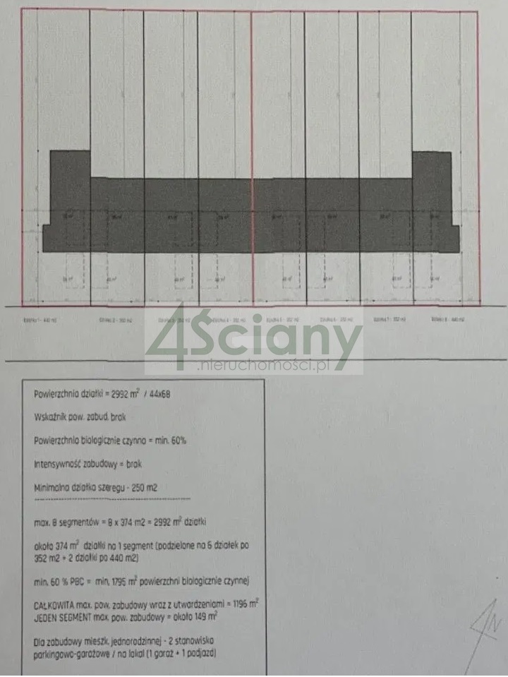 Działka budowlana 2991&nbsp;m², Siestrzeń - zdjęcie 3