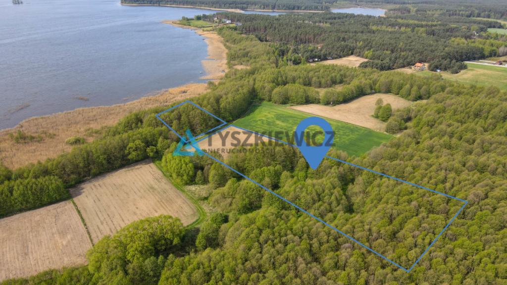 i jezioro i las - 2 w 1 na duuuużej działce - zdjęcie 2