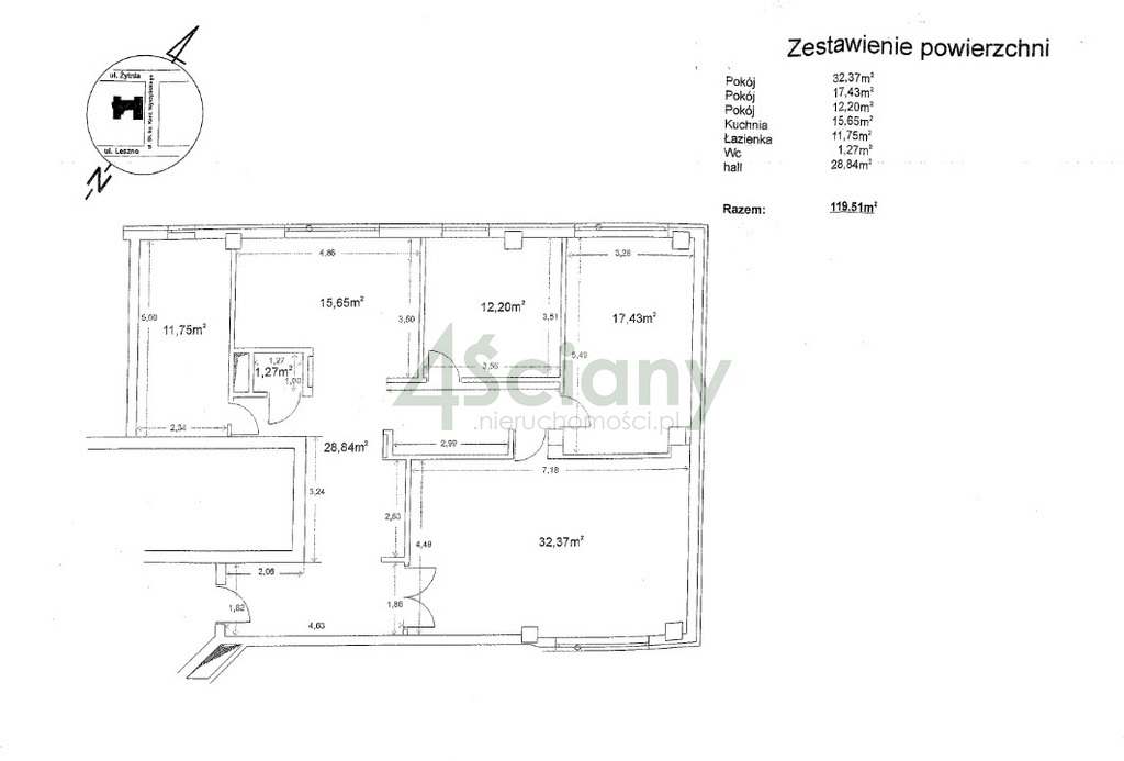 Mieszkanie 119,51 m², Warszawa, Wola, Skwer kard. Stefana Wyszyńskiego - zdjęcie 2