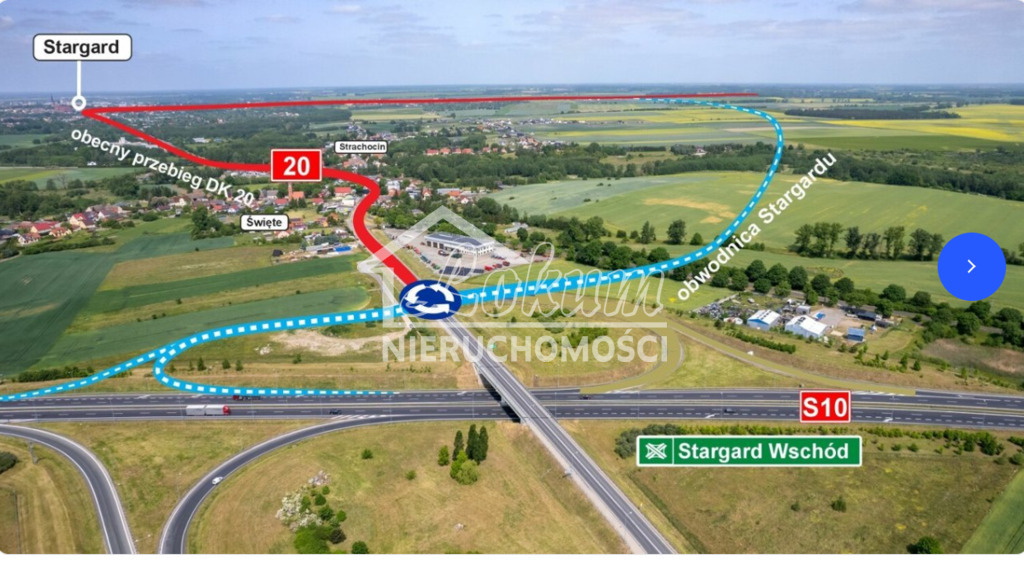 Działka inwestycyjna 3258&nbsp;m², Święte - zdjęcie 4