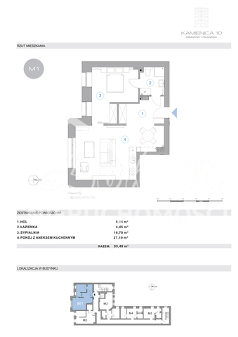 Mieszkanie 52,74&nbsp;m², Szczecin - zdjęcie 13