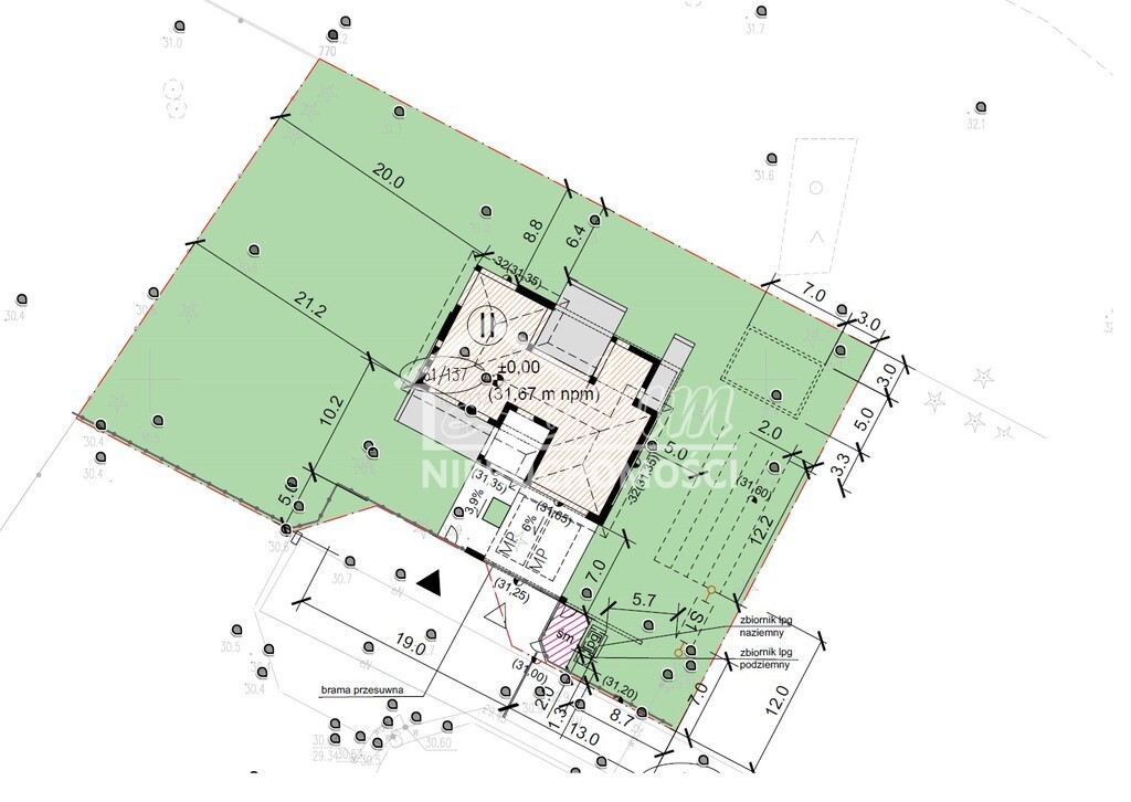 Działka budowlana 1777&nbsp;m², Żółwia Błoć - zdjęcie 6