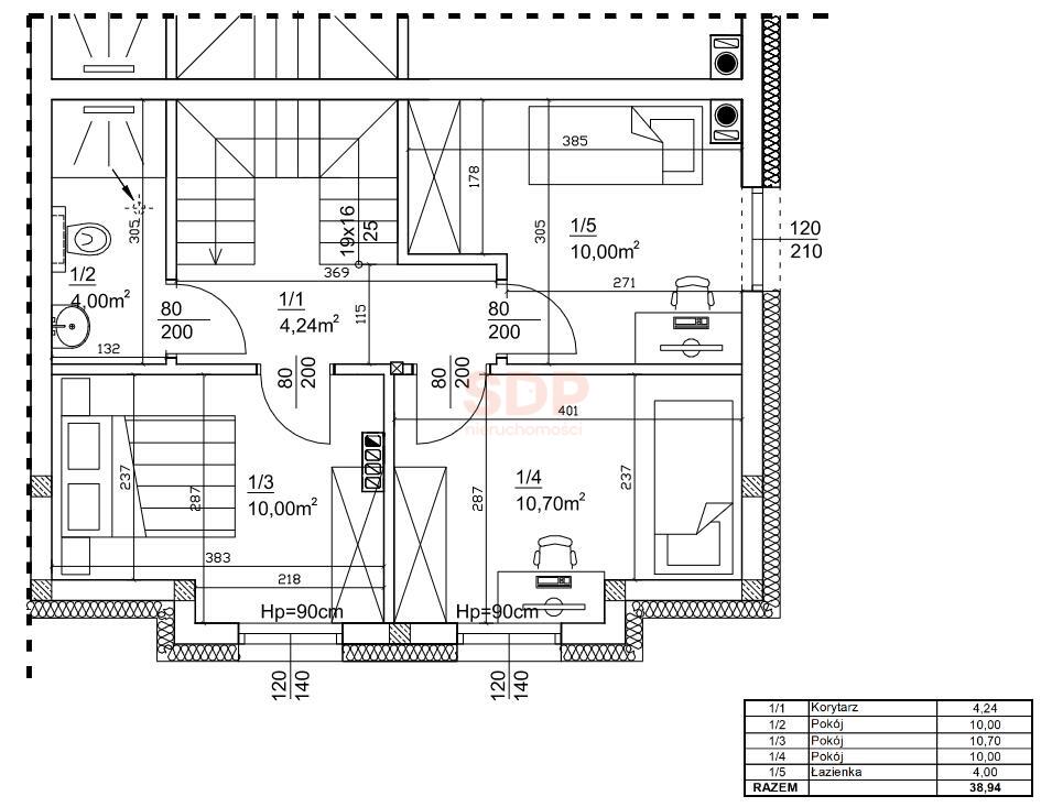 Dom 68 m², Krośnice, Działkowa - zdjęcie 8
