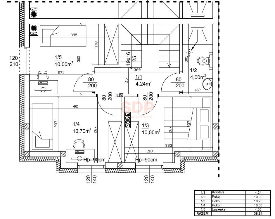 Dom 68 m², Krośnice, Działkowa - zdjęcie 3
