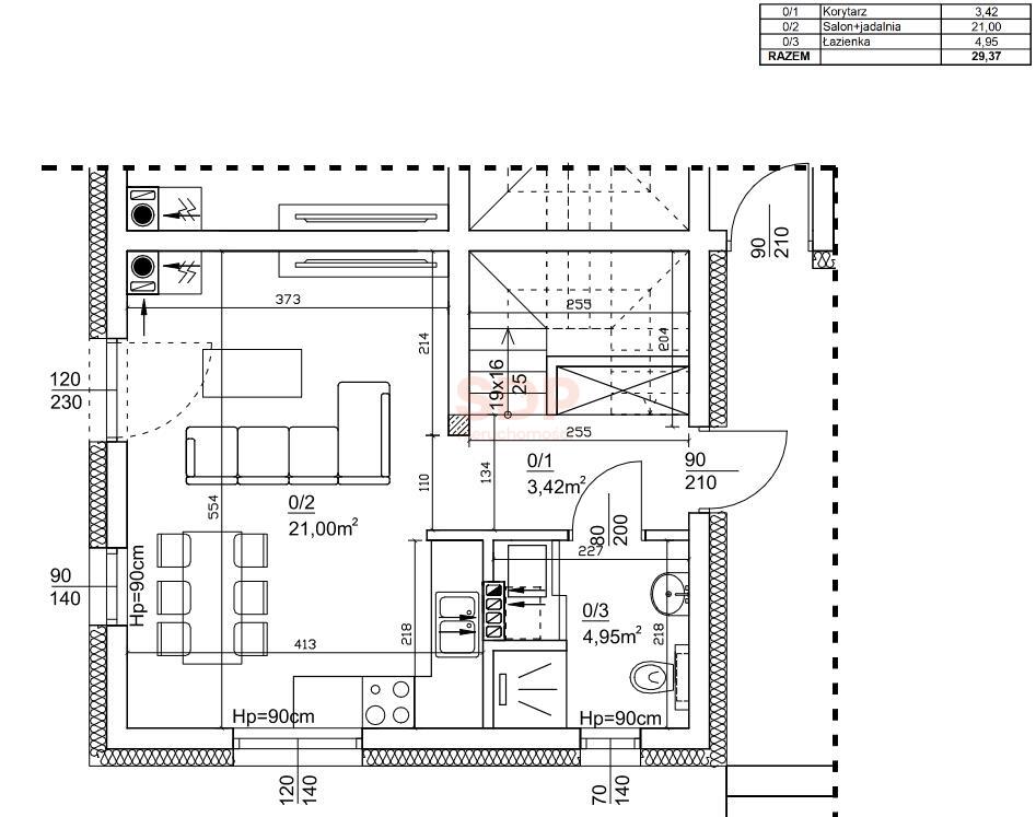 Dom 68 m², Krośnice, Działkowa - zdjęcie 9