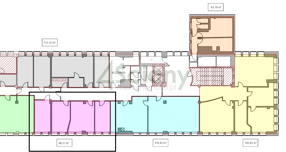 Lokal biurowy do wynajęcia, 95&nbsp;m², Warszawa - zdjęcie 2