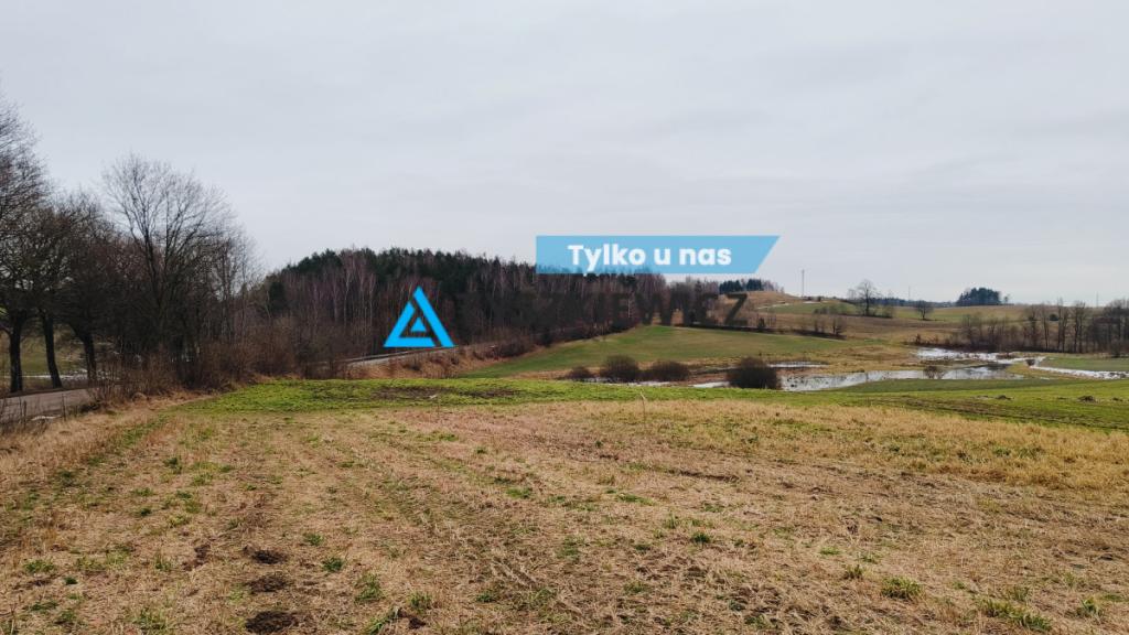 Działka pod zab. jednorodzinną w okolicach Bytowa. - zdjęcie 1