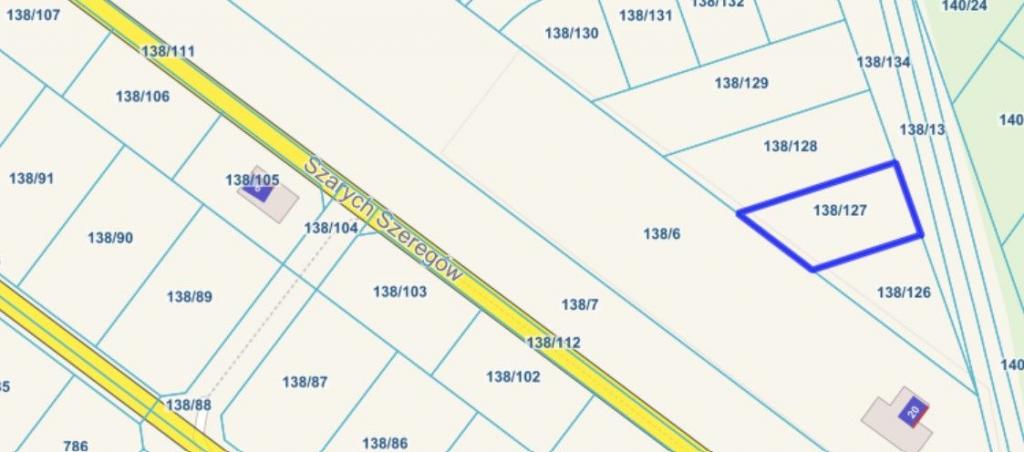 działka budowlana, 881m2 - zdjęcie 1