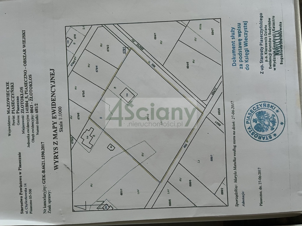 Działka budowlana 7600 m², Złotokłos - zdjęcie 12