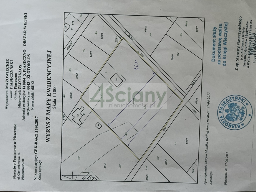 Działka budowlana 7600 m², Złotokłos - zdjęcie 11