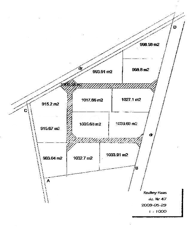 Działka budowlana 1029&nbsp;m², Redliny - zdjęcie 3