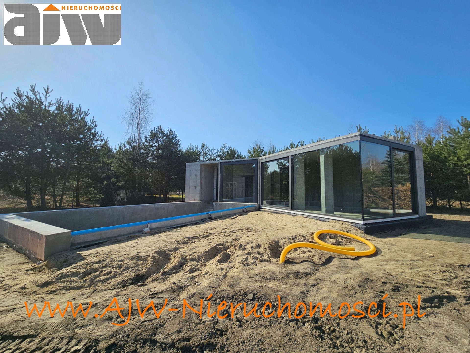 Działka Zielonki Wieś 1350 m2 z basenem i projektem domu w cenie. - zdjęcie 3