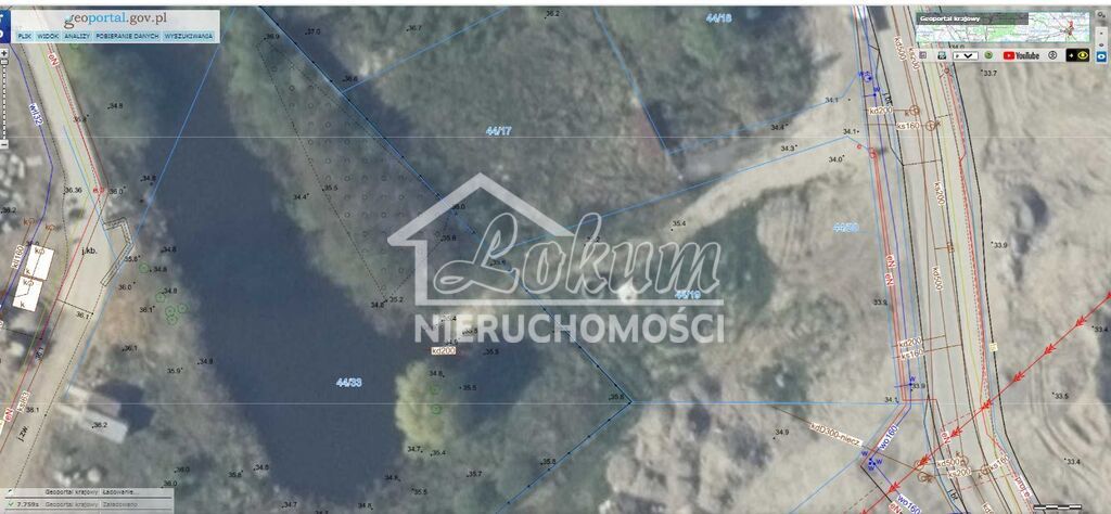 Działka budowlana 1170&nbsp;m², Mierzyn - zdjęcie 3