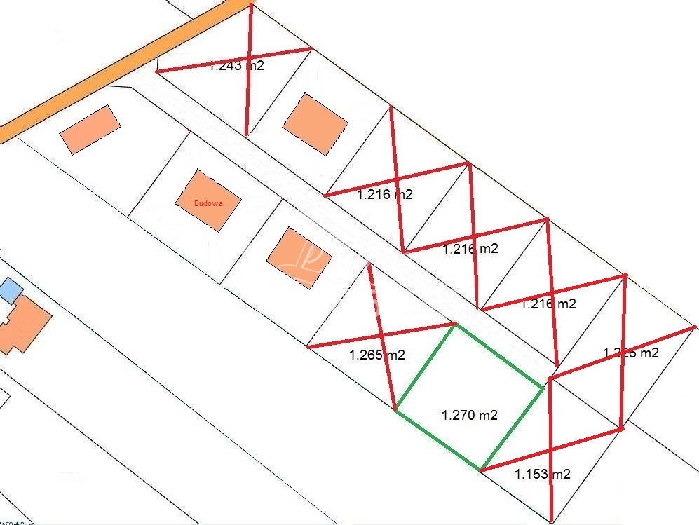 Działka budowlana 1270 m², Szczecin - zdjęcie 3