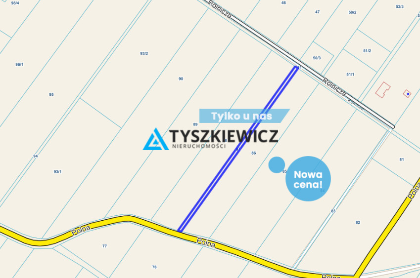 Rokitnica działka rolna - zdjęcie 1