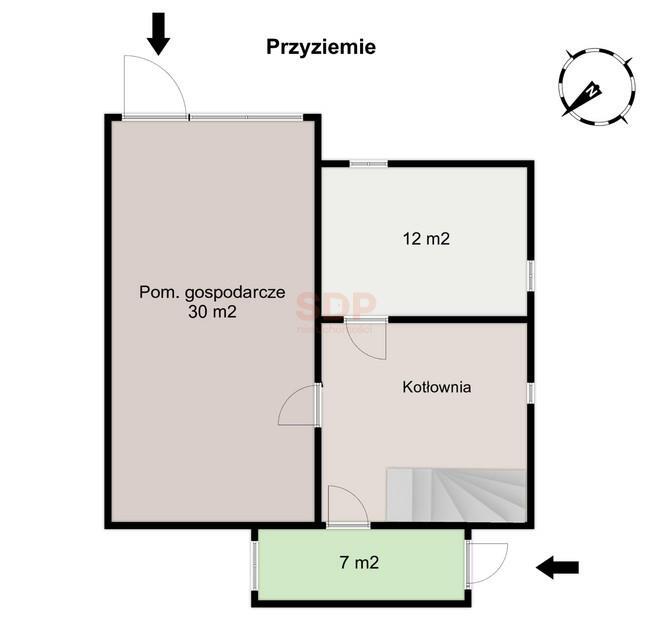 Dom 195&nbsp;m², Wrocław, Psie Pole, Zawalna - zdjęcie 10