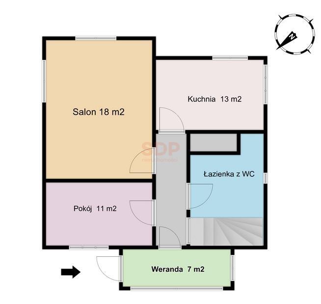 Dom 195&nbsp;m², Wrocław, Psie Pole, Zawalna - zdjęcie 11