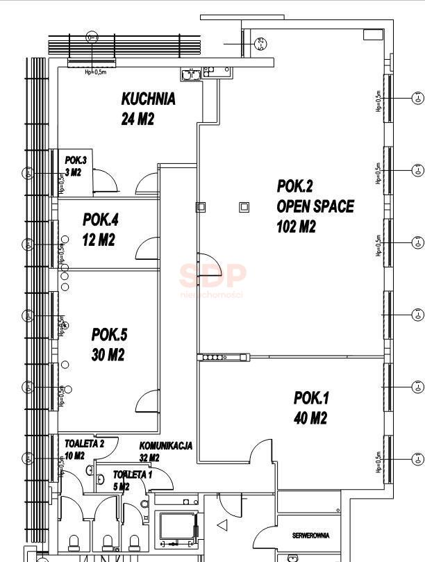 Lokal biurowy do wynajęcia, 248 m², Wrocław, Stare Miasto, Tęczowa - zdjęcie 12