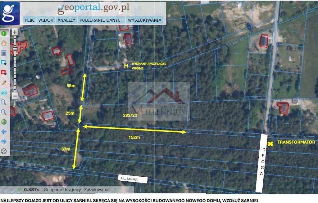 Działka budowlana 4958&nbsp;m², Wiązowna, Jagodowa - zdjęcie 11