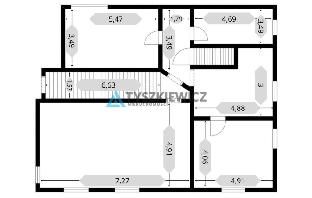 Dom z możliwym podziałem na 2 mieszkania + działka - zdjęcie 3