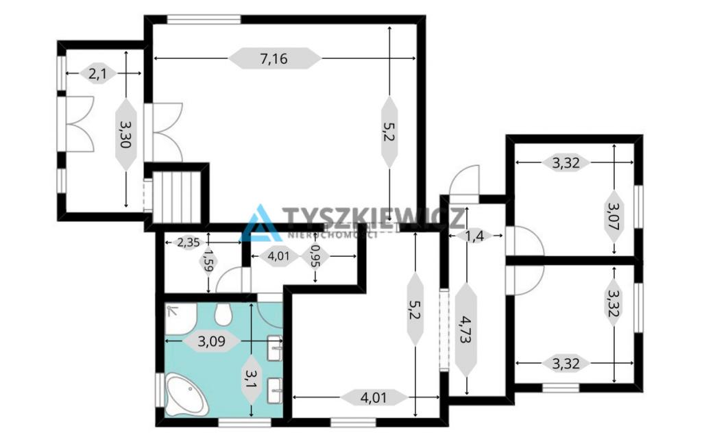 Dom z możliwym podziałem na 2 mieszkania + działka - zdjęcie 2