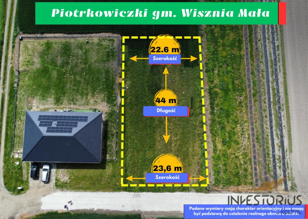 Działka budowlana MPZP z widokiem Wrocław 1017 m² - zdjęcie 3