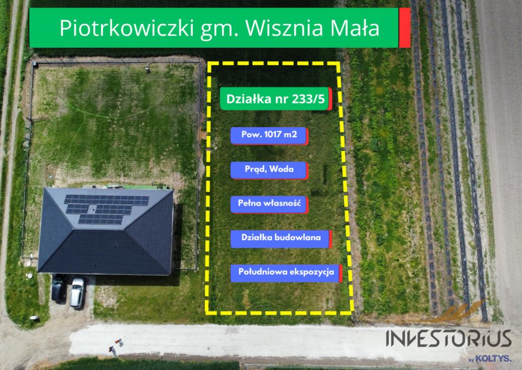 Działka budowlana MPZP z widokiem Wrocław 1017 m² - zdjęcie 2