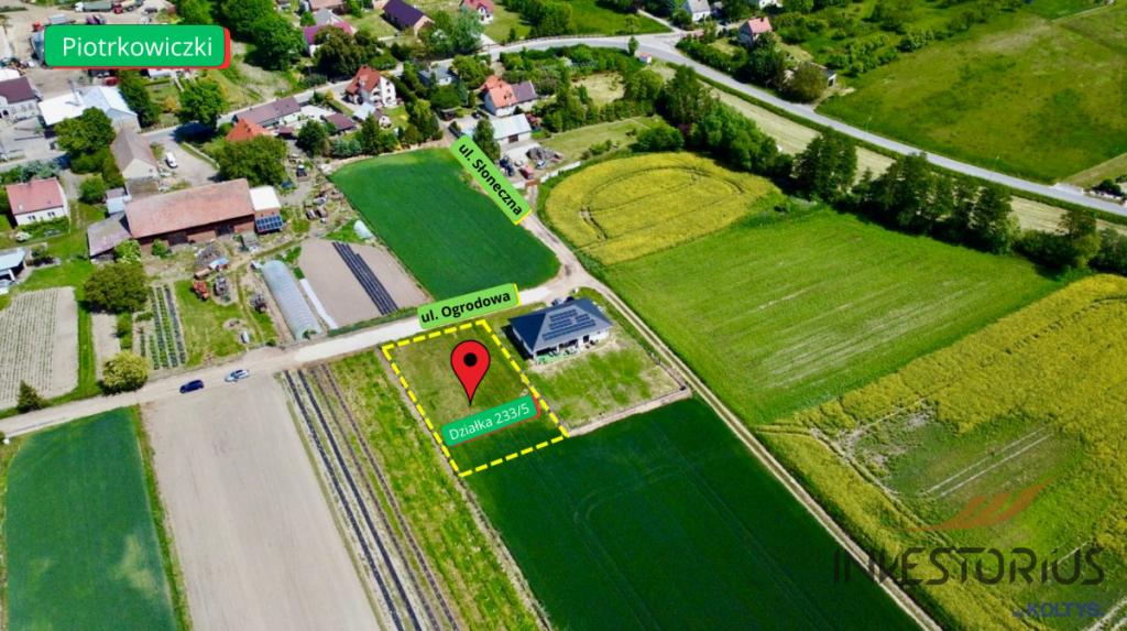 Działka budowlana MPZP z widokiem Wrocław 1017 m² - zdjęcie 4