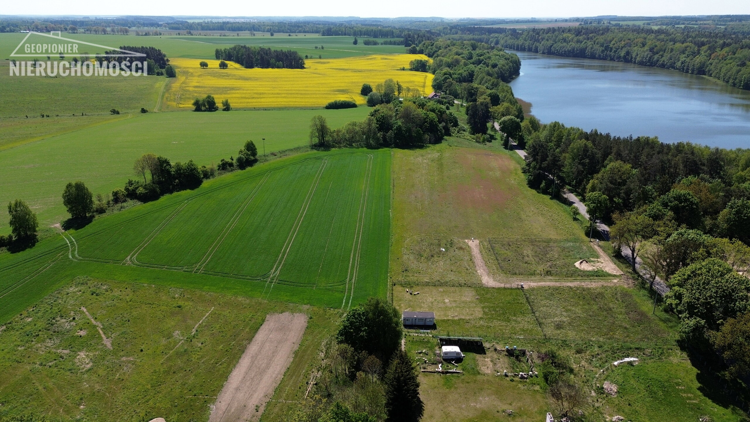 Góry Lubiańskie gm. Grunwald powiat ostródzki, - niezabudowana działka gruntu o pow. 1441 m2 - zdjęcie 3