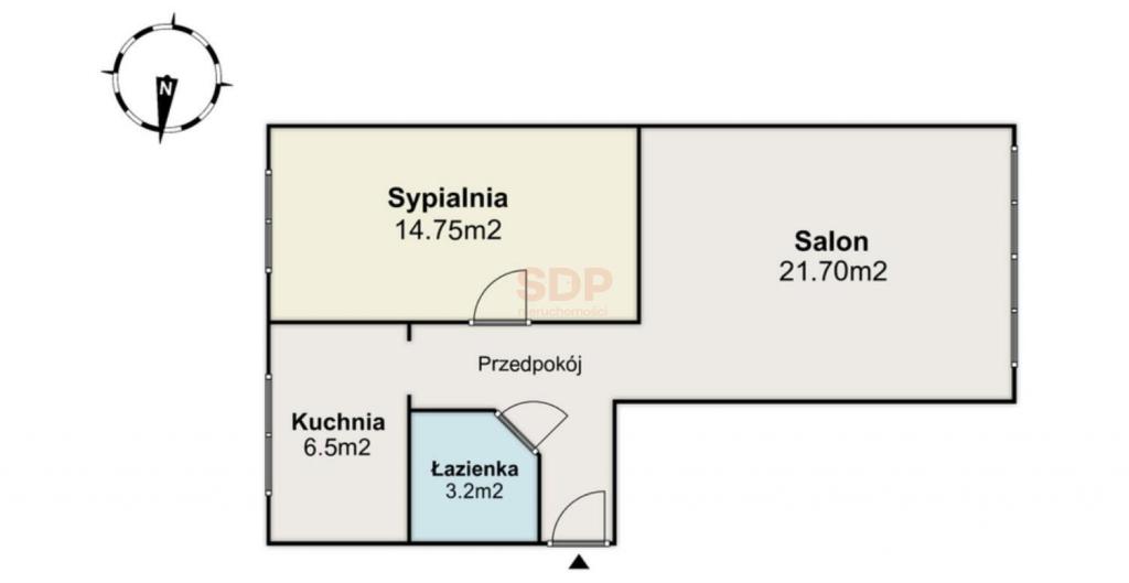 Mieszkanie 50 m², Warszawa, Mokotów, Lewicka - zdjęcie 12