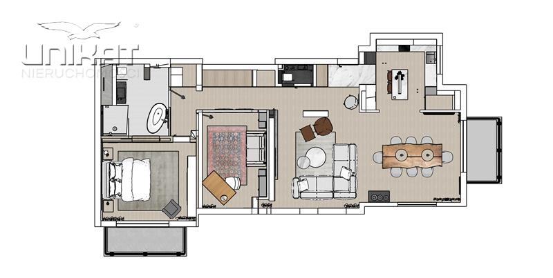 Mieszkanie 131&nbsp;m², Sopot, Haffnera J.J. - zdjęcie 13