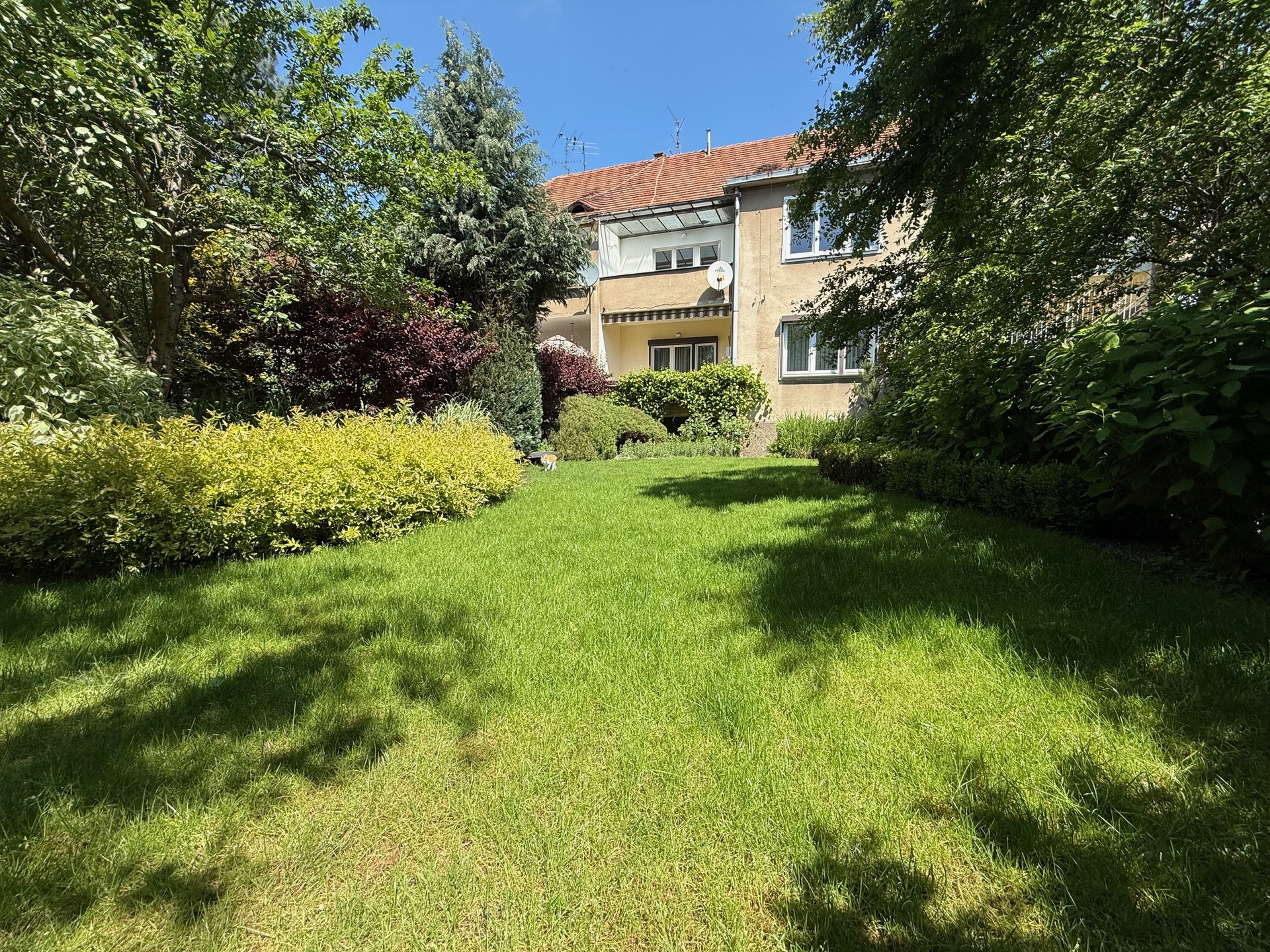 Szeregówka składająca się z dwóch mieszkań, ogród, piwnica, strych na Borku - zdjęcie 1