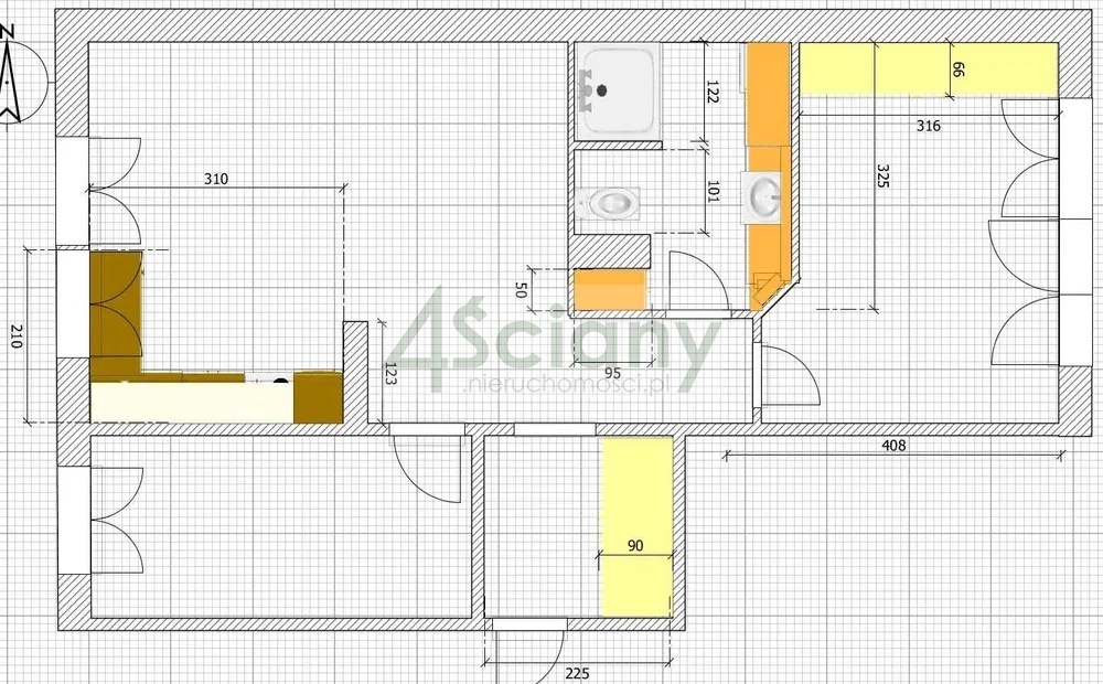 Mieszkanie 70&nbsp;m², Warszawa, Ursynów, Polinezyjska - zdjęcie 8